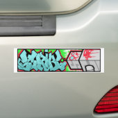 Robotsticker Bumpersticker (Op auto)