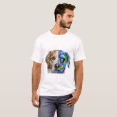 robotstijl T-shirt (Voorkant volledig)