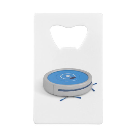 Robotstofzuiger Creditkaart Flessenopener (Achterkant)