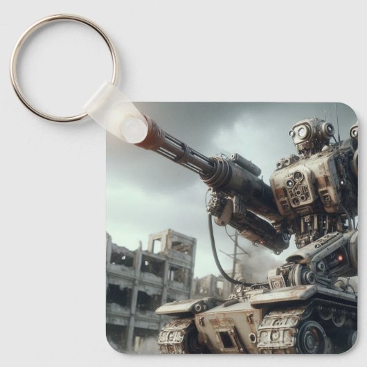 robottank sleutelhanger (Voorkant)