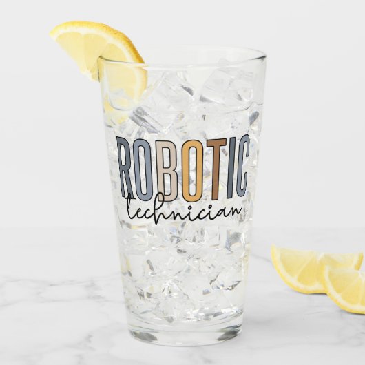 robottechnicus | Robotic Tech Glas (Voorkant ijs)