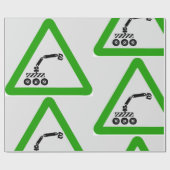 Robottekenmachine — Verpakkingspapier Cadeaupapier (Vlak)