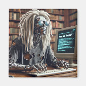 Robottypen op toetsenbord magneet (Voorkant)