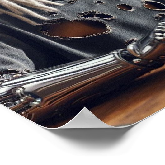 Robottypen op toetsenbord poster (Hoek)