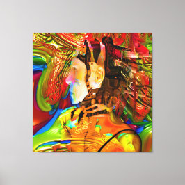 Robotverbinding Canvas Afdruk