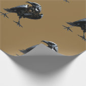 robotvogel cadeaupapier (Hoek)