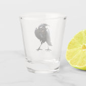 robotvogel shot glas (Achterkant)