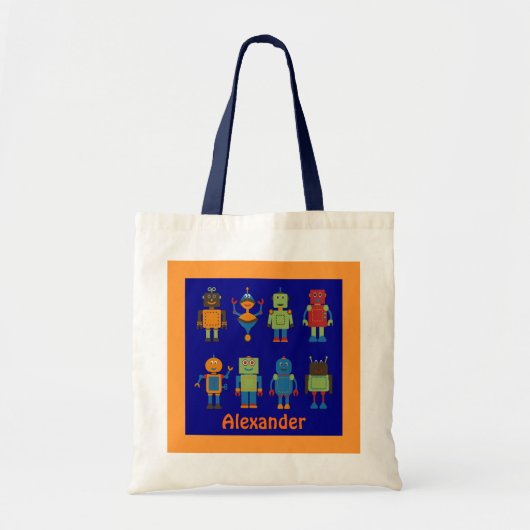 Robotvrienden Persoonlijke tas voor kinderen (Voorkant)