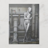 Robotwoman Briefkaart (Voorkant)