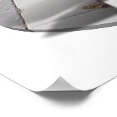 Robox9 bij bushalte - terug naar school poster (Hoek)