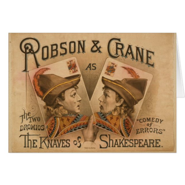 Robson & Crane - de Knaven van Shakespeare (Voorkant Horizontaal)
