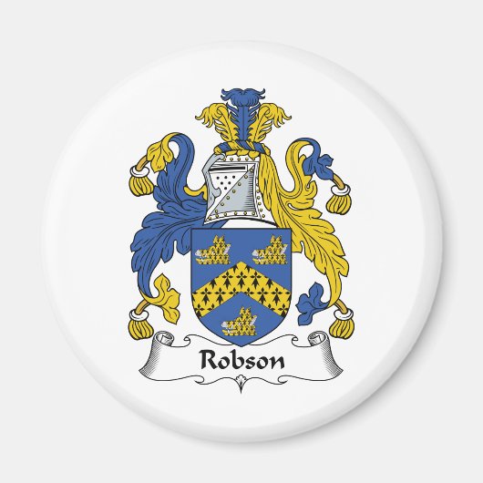 Robson Family Crest Magneet (Voorkant)