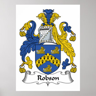 Robson Family Crest Poster