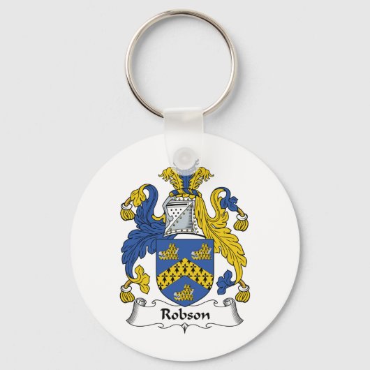 Robson Family Crest Sleutelhanger (Voorkant)