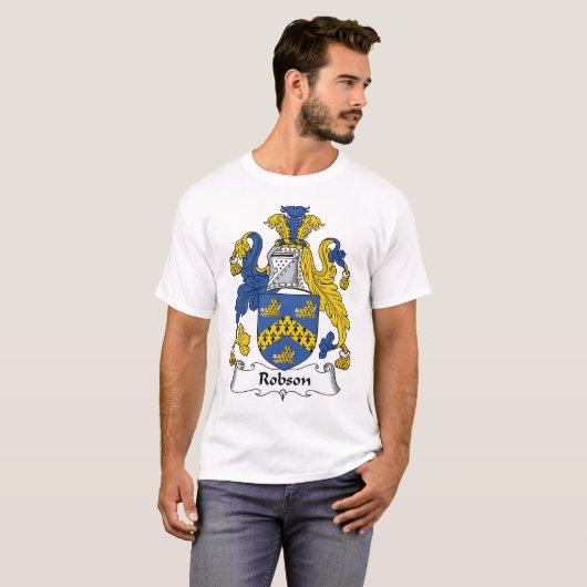 Robson Family Crest T-shirt (Voorkant volledig)