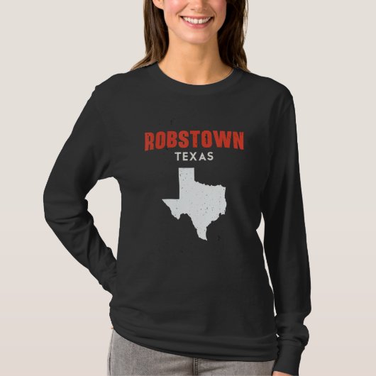 Robstown Texas USA State America Travel Texas T-shirt (Voorkant)