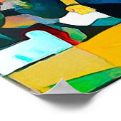 Robubyschilderafdrukken Poster (Hoek)