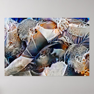 Robubyvezel - Rugby-schilderijen afdrukken Poster