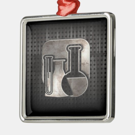 Robuged Chemistry Metalen Ornament (Links)