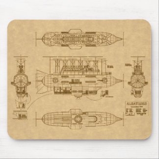 Robur's Albatross van 'Master of the World' Muismat