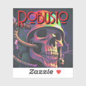ROBUSTO Custom-Cut Vinyl Sticker (Vel)