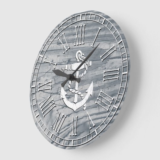 Robuust anker uw kleurafwerking grote klok (Hoek)