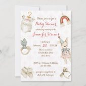 Robuust baby shower van baby kaart (Voorkant)