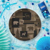 Robuust beer, vloeiend bord (Feest)