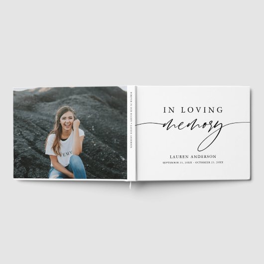 Robuust bij het houden van geheugen begrafenis Mem Gastenboek (Volledig)