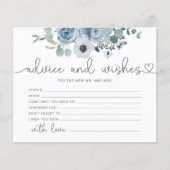 Robuust blauw advies en wenst vrijgezellenfeest (Voorkant)