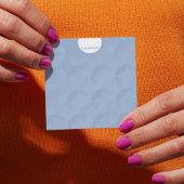 Robuust blauw grafisch ontwerp, aangepast post-it® notes