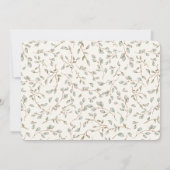 Robuust blauw katoenzaad Geslacht Kaart (Achterkant)