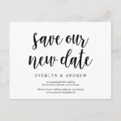 Robuust Boerderij, sla onze nieuwe datum op, we zi Briefkaart (Voorkant)