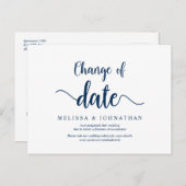 Robuust Boerderij, verandering van datum, marinebl Briefkaart (Voorkant / Achterkant)