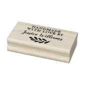 Robuust botanisch, persoonlijk vervaardigd met lie rubberstempel (Stempel)