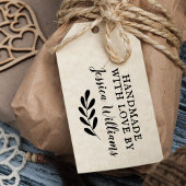 Robuust botanisch, persoonlijk vervaardigd met lie rubberstempel