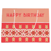 Robuust bruin roze en koraalstijlvol