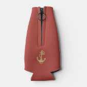 Robuust, buisje met buisvormige fles flesjeskoeler (Achterkant)