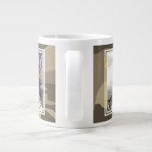 Robuust Camouflage 3 Fijne Vaderdag Grote Koffiekop (Achterkant)