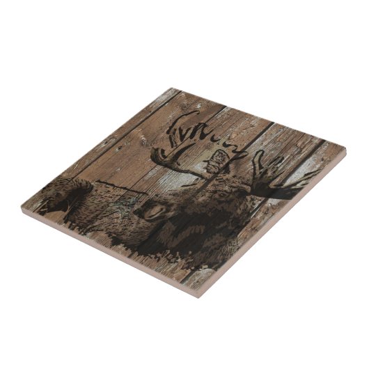 Robuust decoratief tegeltje (Zijkant)