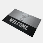 Robuust Deer Welkom Mat voor mannen (Schuin)