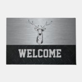 Robuust Deer Welkom Mat voor mannen (Voorkant)