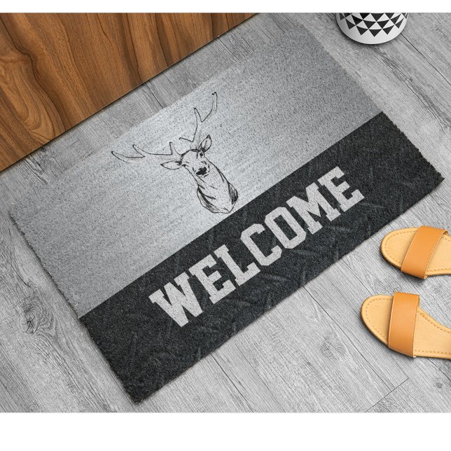 Robuust Deer Welkom Mat voor mannen (Creator heeft geüpload)