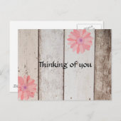 Robuust denken aan je Wenskaart Briefkaart (Voorkant / Achterkant)