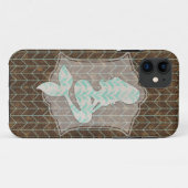 Robuust design met Shabby Mermaid Silhouette Case-Mate iPhone Case (Achterkant (horizontaal))