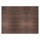 Robuust, donkerbruin hout, landstijl tafelkleed (Voorkant (Horizontaal))
