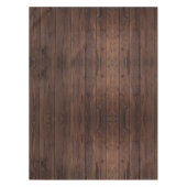 Robuust, donkerbruin hout, landstijl tafelkleed (Voorkant)