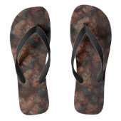 Robuust en blauwe steen teenslippers (Voetbed)