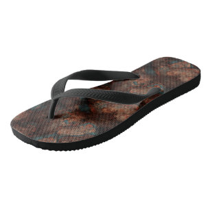 Robuust en blauwe steen teenslippers