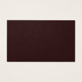 Robuust flesje met botanische Baby naam Suggestion Visitekaartje (Achterkant)